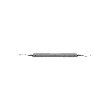 Gracey Curettes Mini-Five, 1/2 Double End, #C8 Resin 8 Handle, Gray, SAS1/2C8E2, 1/Pkg