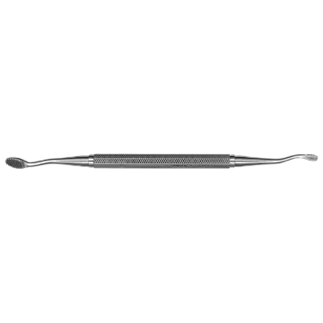 Hu-Friedy Bone File, #6 Satin Steel Handle, #21 Miller Straight-Cut, BF216, 1/Pkg