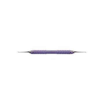 HuFriedy Double End Sickle Scalers, #0/00 Morse, C8 Resin 8 Colors Handle, SM0/00C8E2, 1/Pkg