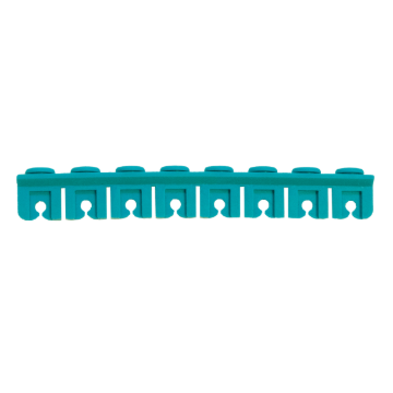 Advance Cassette Rails, 16-Instrument, Teal, IR-16T, 4/Pack