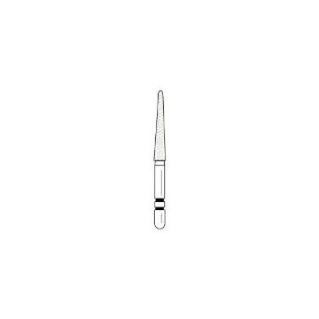 Two Striper Chamfer Prep Diamonds, Round End Taper, 799.11, Very Fine, 2015535, 5/Pkg