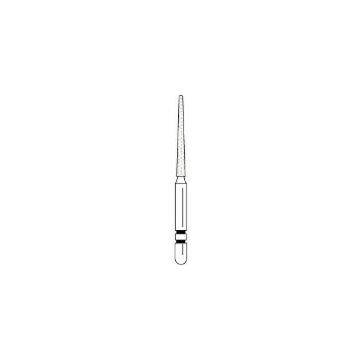 Two Striper Shoulder Prep/Butt-Joint Margin Diamonds, Flat End Taper, 797.11, Fine, 2015049, 5/Pkg