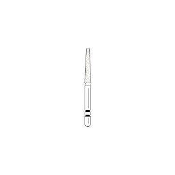 Two Striper Shoulder Prep/Butt-Joint Margin Diamonds, Flat End Taper, 723.10, Coarse, 2015257, 5/Pkg
