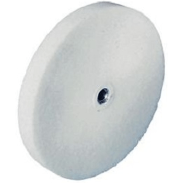 Abrasive Trimming Wheel, Knock Down, White, 4"x1/2", 1900090
