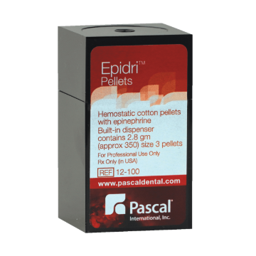 Epidri Retraction Pellets, Size #3, Yellow, 12-100