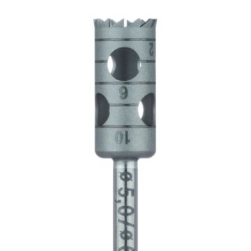 Surgery, Stainless Steel Bur, Trephine, 6mm External Ø, 5mm Internal Ø, RAL, 229-050-RAL, 1/EA