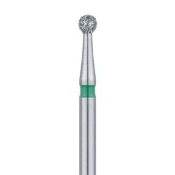 Round Diamond Bur, 1.8mm Ø, Coarse, FG, 801G-018-FG, 5/PK