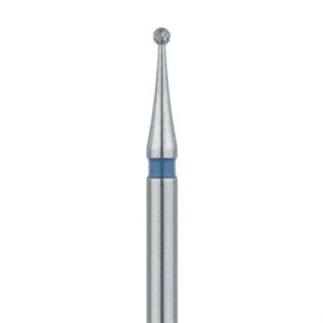 Round Diamond Bur, 0.9mm Ø, Medium, FG, 801-009-FG, 5/PK