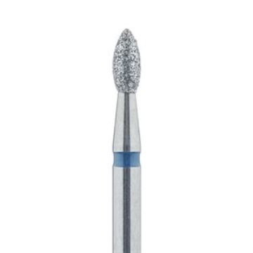 Pointed Football Diamond Bur, 2.3mm Ø, Medium, HP, 830-023-HP, 5/PK