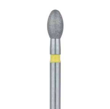 Egg / Football Diamond Bur, 2.3mm Ø, Extra Fine, FG, 833C-023-FG, 5/PK