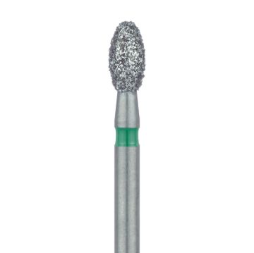 Egg / Football Diamond Bur, 2.3mm Ø, Coarse, FG, 833G-023-FG, 5/PK