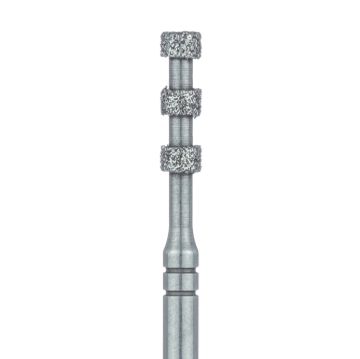 Veneer Depth Cutter Diamond Bur, 1.8mm Ø, 0.4mm Depth, Medium, FG, 834-018-FG, 5/PK