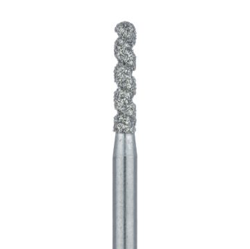 Cylinder Diamond Bur, Cool & Efficient, 1.4mm Ø, FG, 837D-014-FG, 5/PK
