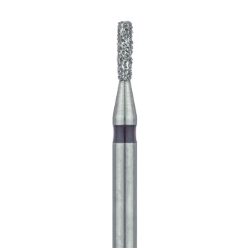 Cylinder Diamond Bur, 1.2mm Ø, Super Coarse, FG, 835H-012-FG, 5/PK