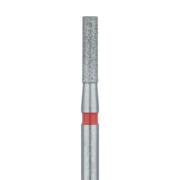 Long Cylinder Diamond Bur, 1.4mm Ø, Fine, FG, 837F-014-FG, 5/PK