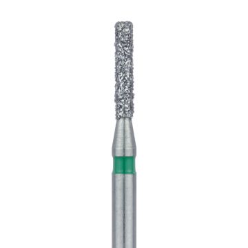 Long Cylinder Diamond Bur, 1.2mm Ø, Coarse, FG, 837G-012-FG, 5/PK