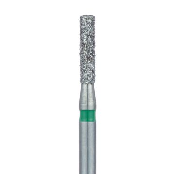 Long Cylinder Diamond Bur, 1.4mm Ø, Coarse, FG, 837G-014-FG, 5/PK