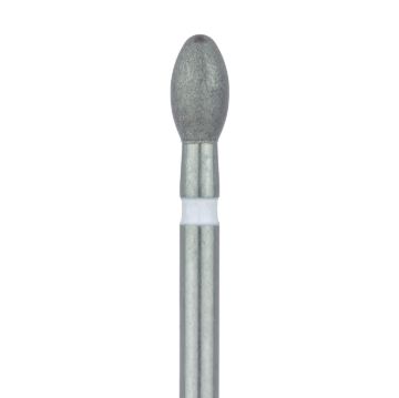 Egg / Football Diamond Bur, 2.3mm Ø, Ultra Fine, FG, 833U-023-FG, 5/PK