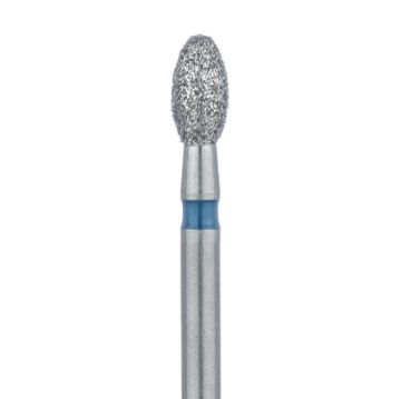 Egg / Football Diamond Bur, 2.3mm Ø, Medium, FG, 833-023-FG, 5/PK