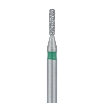 Round Edge Cylinder Diamond Bur, 1mm Ø, Coarse, FG, 840G-010-FG, 5/PK