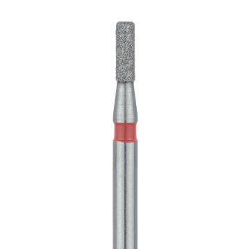 Round Edge Cylinder Diamond Bur, 1.2mm Ø, Fine, FG, 840F-012-FG, 5/PK