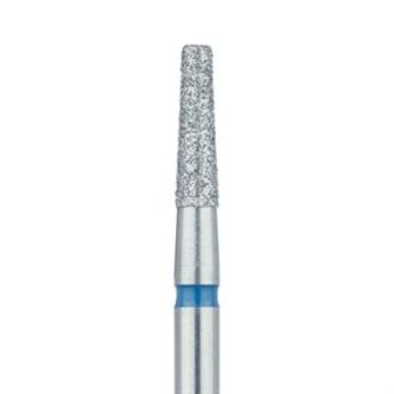 Long Tapered Flat End Diamond Bur, 2.3mm Ø, Medium, HP, 847-023-HP, 5/PK