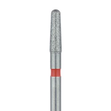 Round End Taper Chamfer Diamond Bur, 1.8mm Ø, Fine, FG, 849F-018-FG, 5/PK