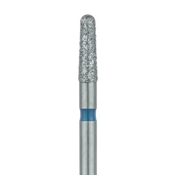 Round End Taper Chamfer Diamond Bur, 1.8mm Ø, Medium, FG, 849-018-FG, 5/PK