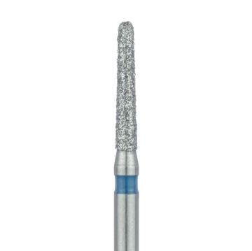 Round End Taper Chamfer Diamond Bur, 1.4mm Ø, Medium, FG, 850-014-FG, 5/PK