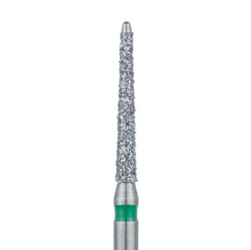 Safe End Diamond Bur Round End Taper, 1.4mm Ø, Coarse, FG, 857G-014-FG, 5/PK