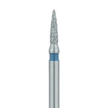 Flame Diamond Bur, 1.2mm Ø, Medium, FG, 861-012-FG, 5/PK