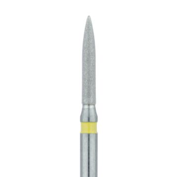 Flame Diamond Bur, 1.2mm Ø, Extra Fine, FG, 862C-012-FG, 5/PK