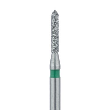 Torpedo Diamond Bur, 1.2mm Ø, Coarse, FG, 867G-012-FG, 5/PK