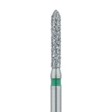 Long Torpedo Diamond Bur, 1.4mm Ø, Coarse, FG, 868G-014-FG, 5/PK