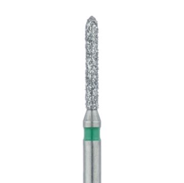 Long Torpedo Diamond Bur, 1.2mm Ø, Coarse, FG, 868G-012-FG, 5/PK