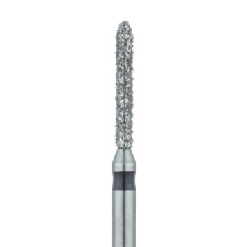 Long Torpedo Diamond Bur, 1.2mm Ø, Super Coarse, FG, 868H-012-FG, 5/PK