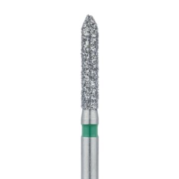 Long Torpedo Diamond Bur, 1.6mm Ø, Coarse, FG, 868G-016-FG, 5/PK