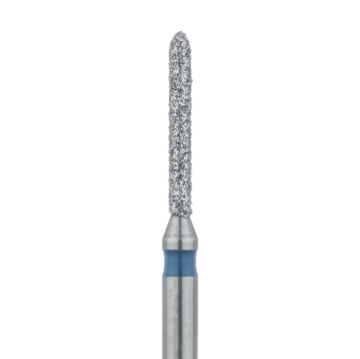 Long Torpedo Diamond Bur, 1mm Ø, Medium, FG, 868-010-FG, 5/PK