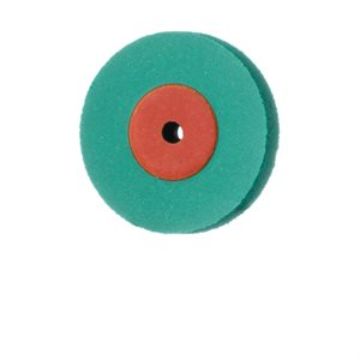 Polishers, Diamond Impregnated, For Porcelain, Green / Orange, Wheel, 17mm Ø, Pre-Polishing (Coarse), UNM, 9752G-170-UNM-GR/O, 1/EA