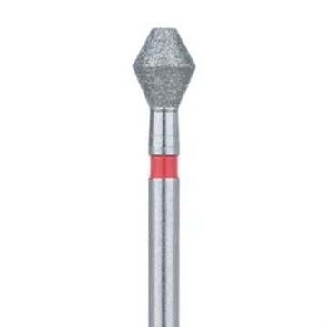 Barrel Diamond Bur, 3.3mm Ø, Fine, FG, 811F-033-FG, 5/PK