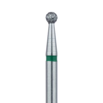 Round Diamond Bur, 2.3mm Ø, Coarse, HP, 801G-023-HP, 5/PK