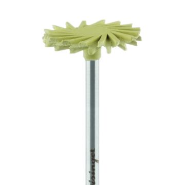 Polishers, Diamond Impregnated, For Porcelain, Yellow, Twist, 17mm Ø, Mirror Finish Polishing (Extra Fine), HP, 9771C-170-HP, 2/PK
