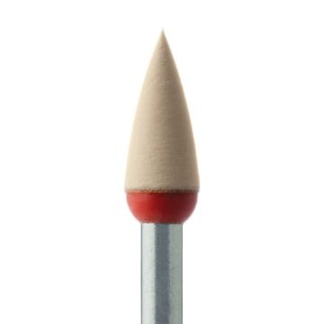 Polishers, Diamond Impregnated, For Zirconia, Brown / Orange, Point, 4mm Ø, High Shine Polishing, RA, DCA10-040-RA-BRN/O, 2/PK