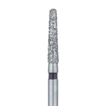 Round End Taper Chamfer Diamond Bur, 1.8mm Ø, Super Coarse, FG, 856H-018-FG, 5/PK