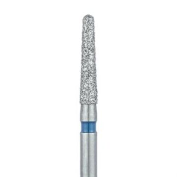 Round End Taper Chamfer Diamond Bur, 1.6mm Ø, Medium, FG, 856-016-FG, 5/PK