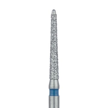 Safe End Diamond Bur Round End Taper, 1.4mm Ø, Medium, FG, 857-014-FG, 5/PK